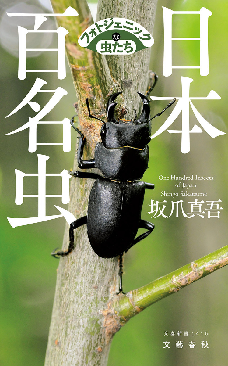 日本百名虫　フォトジェニックな虫たちの商品画像