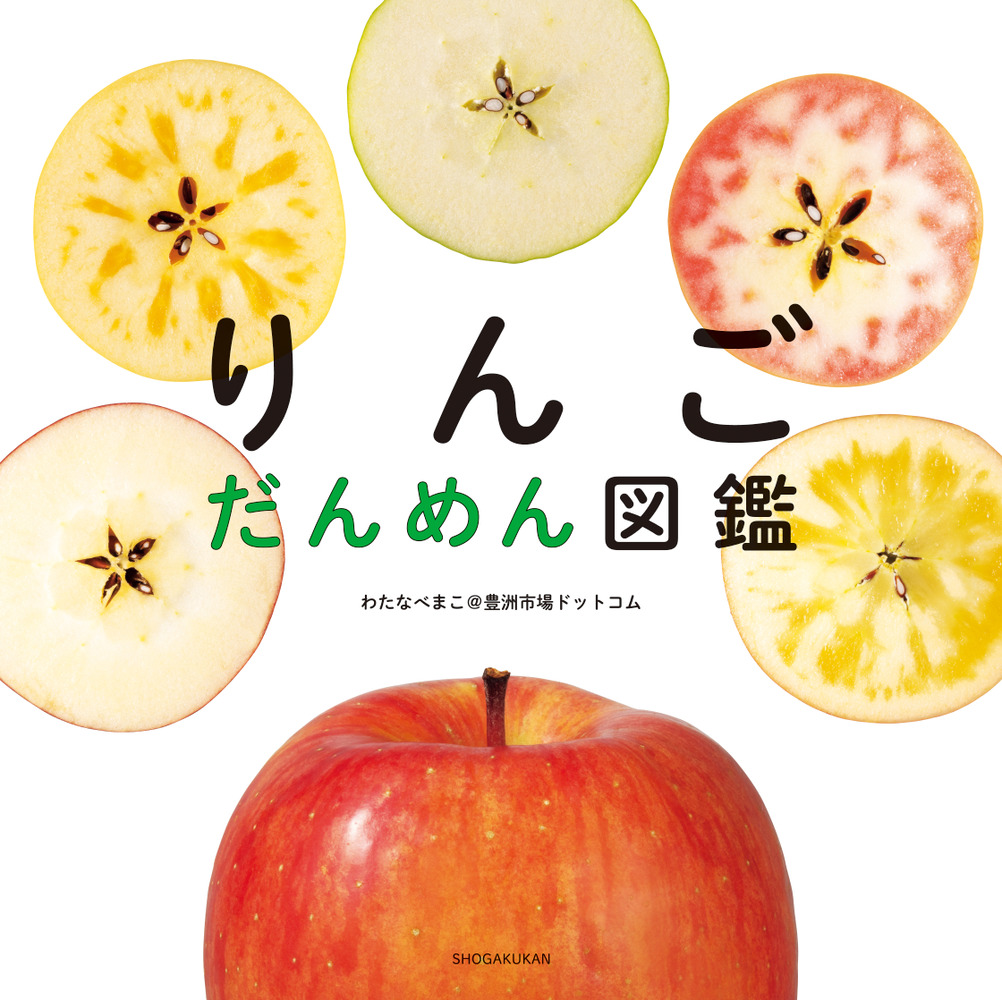 りんご　だんめん図鑑の商品画像
