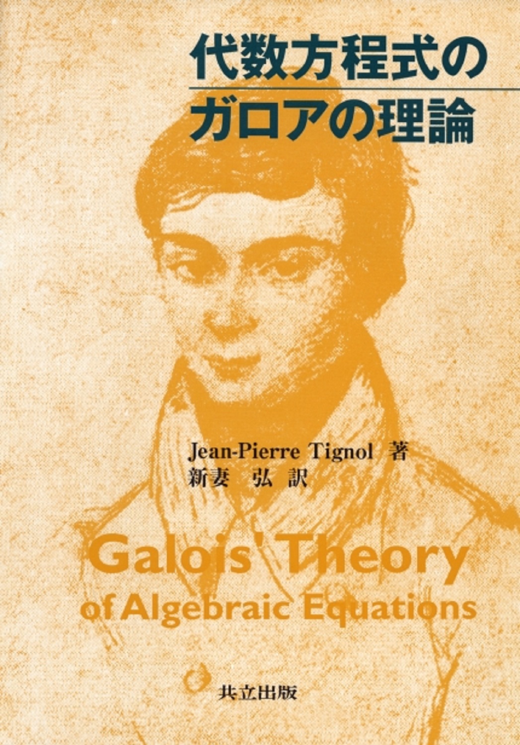 代数方程式のガロアの理論の商品画像