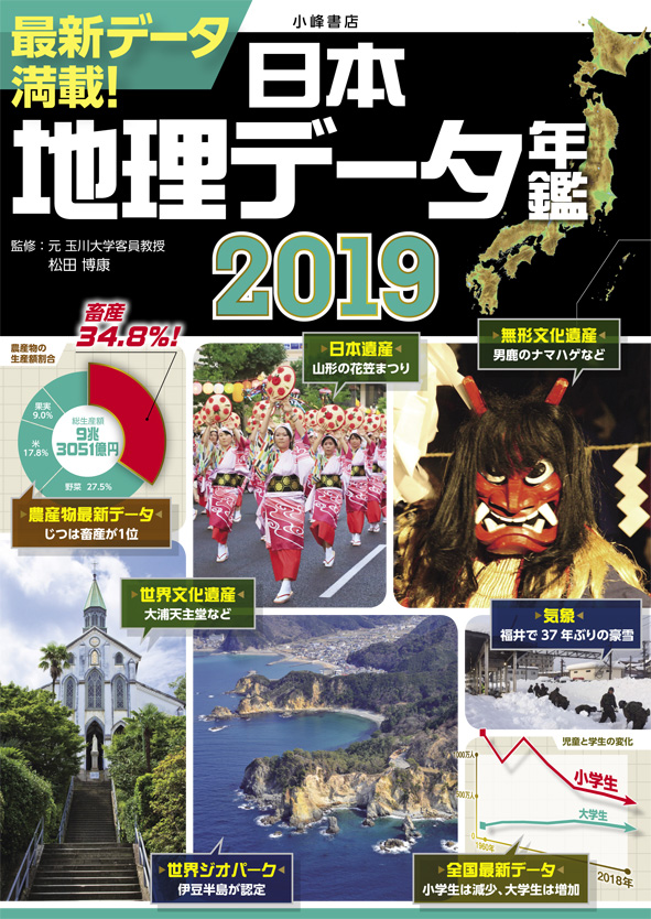 日本地理データ年鑑　2019の商品画像
