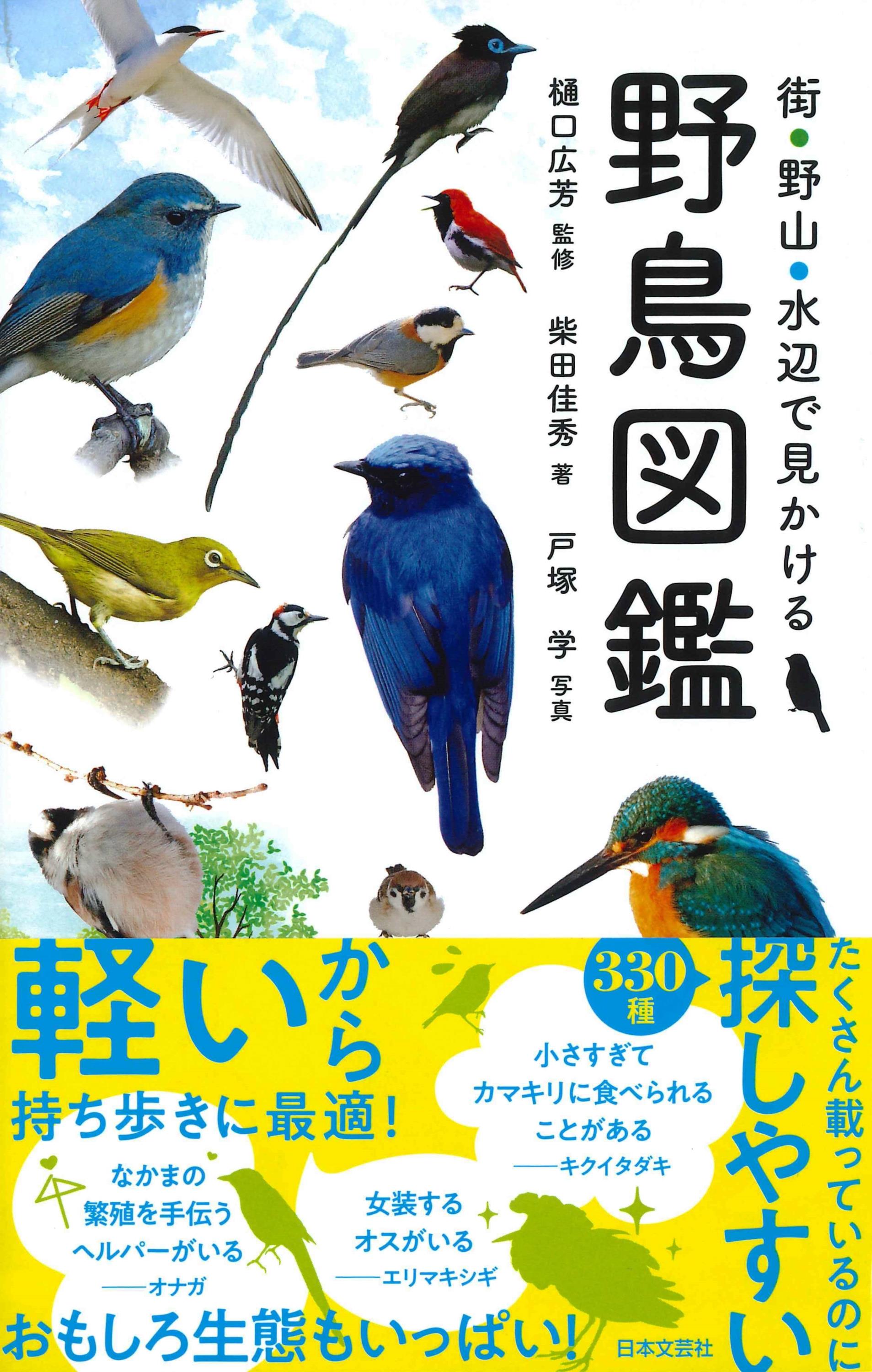 街・野山・水辺で見かける　野鳥図鑑の商品画像