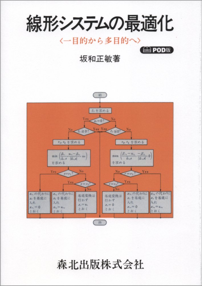線形システムの最適化 POD版の商品画像