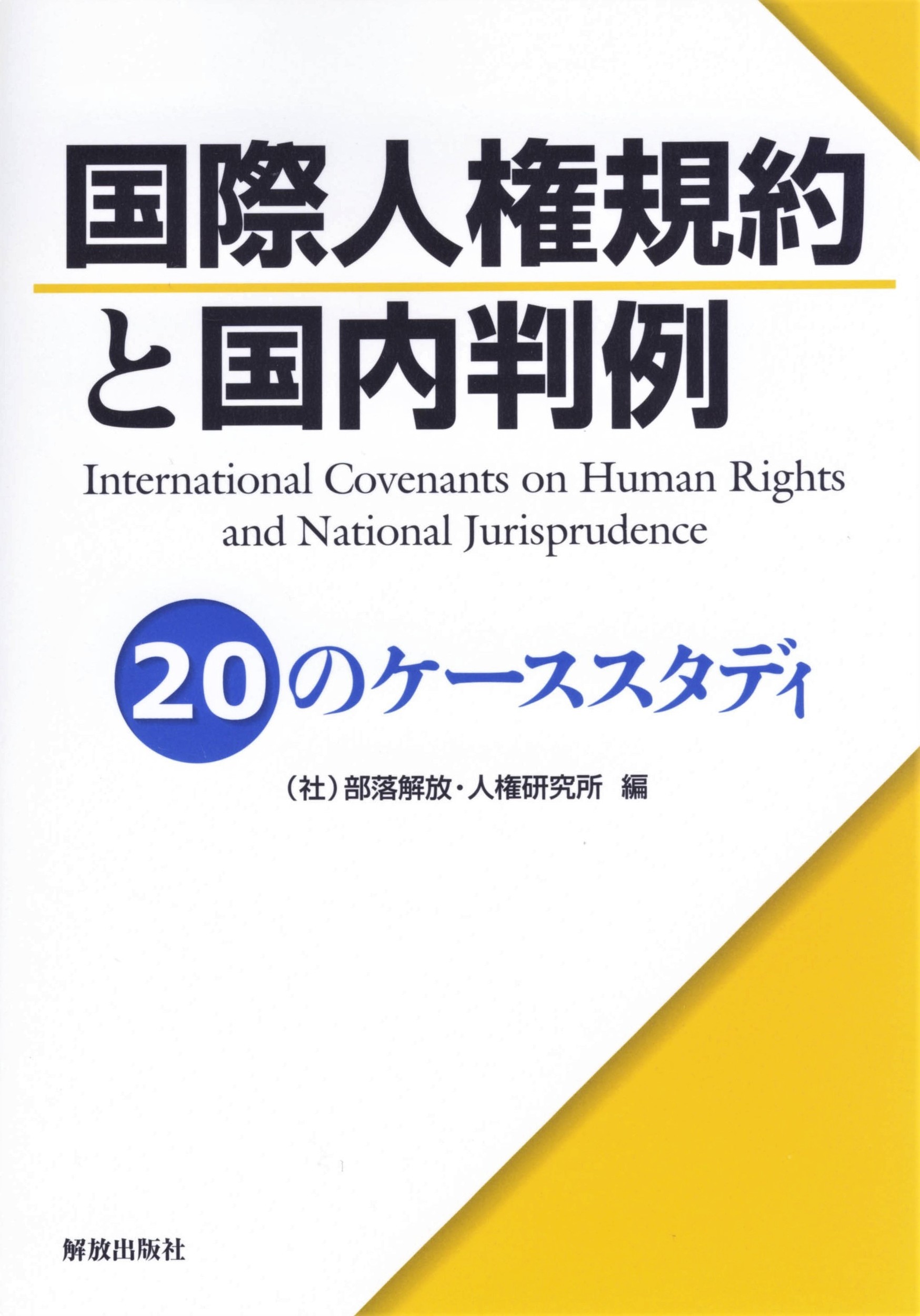 国際人権規約と国内判例の商品画像