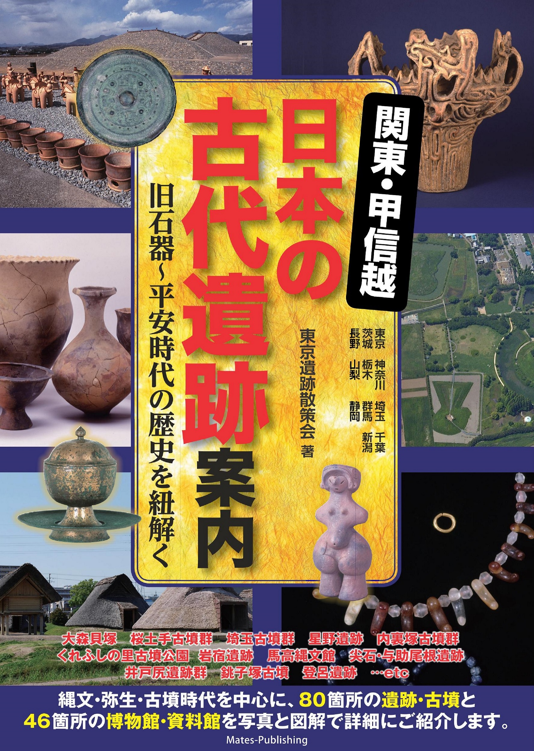 関東・甲信越 日本の古代遺跡案内 旧石器～平安時代の歴史を紐解くの商品画像
