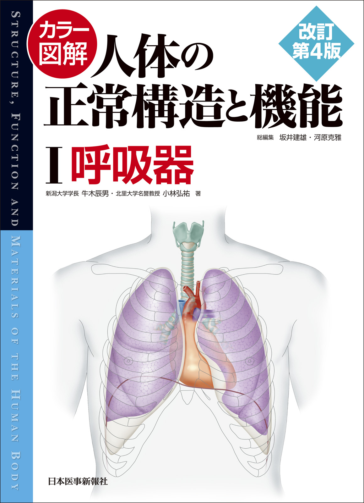 カラー図解　人体の正常構造と機能　1　呼吸器の商品画像
